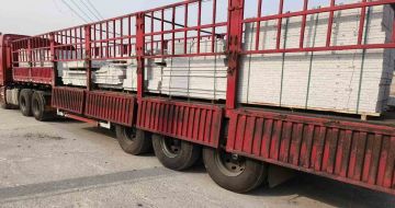 贵州 白麻荔枝面外墙干挂，工厂装车日常