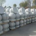贵州 白麻花岗岩石材圆球，石球，挡车球，隔离球，景观石球，风水球等