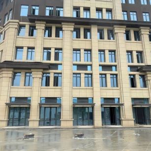 贵州 黄金麻花岗岩荔枝面小区外墙干挂