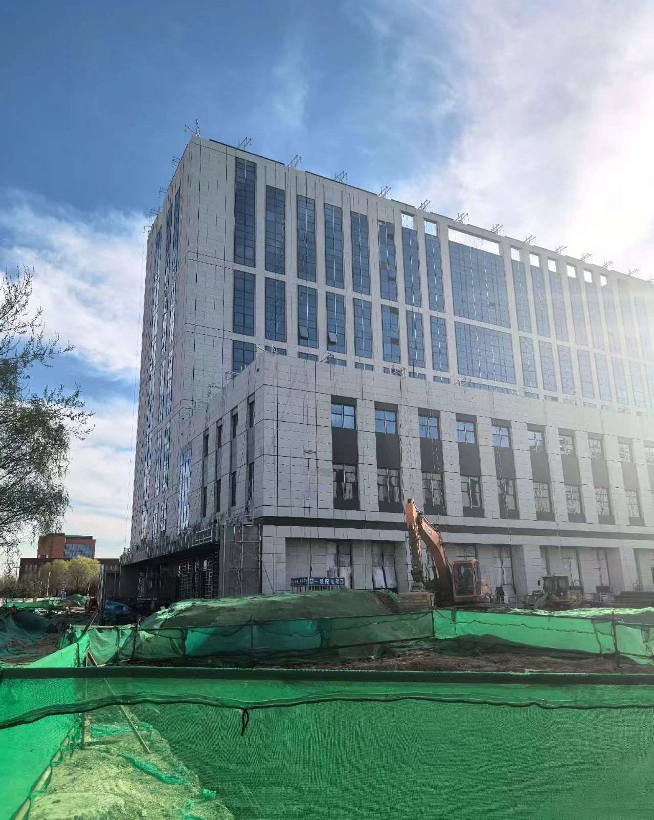 贵州 白麻花岗岩石材外墙干挂