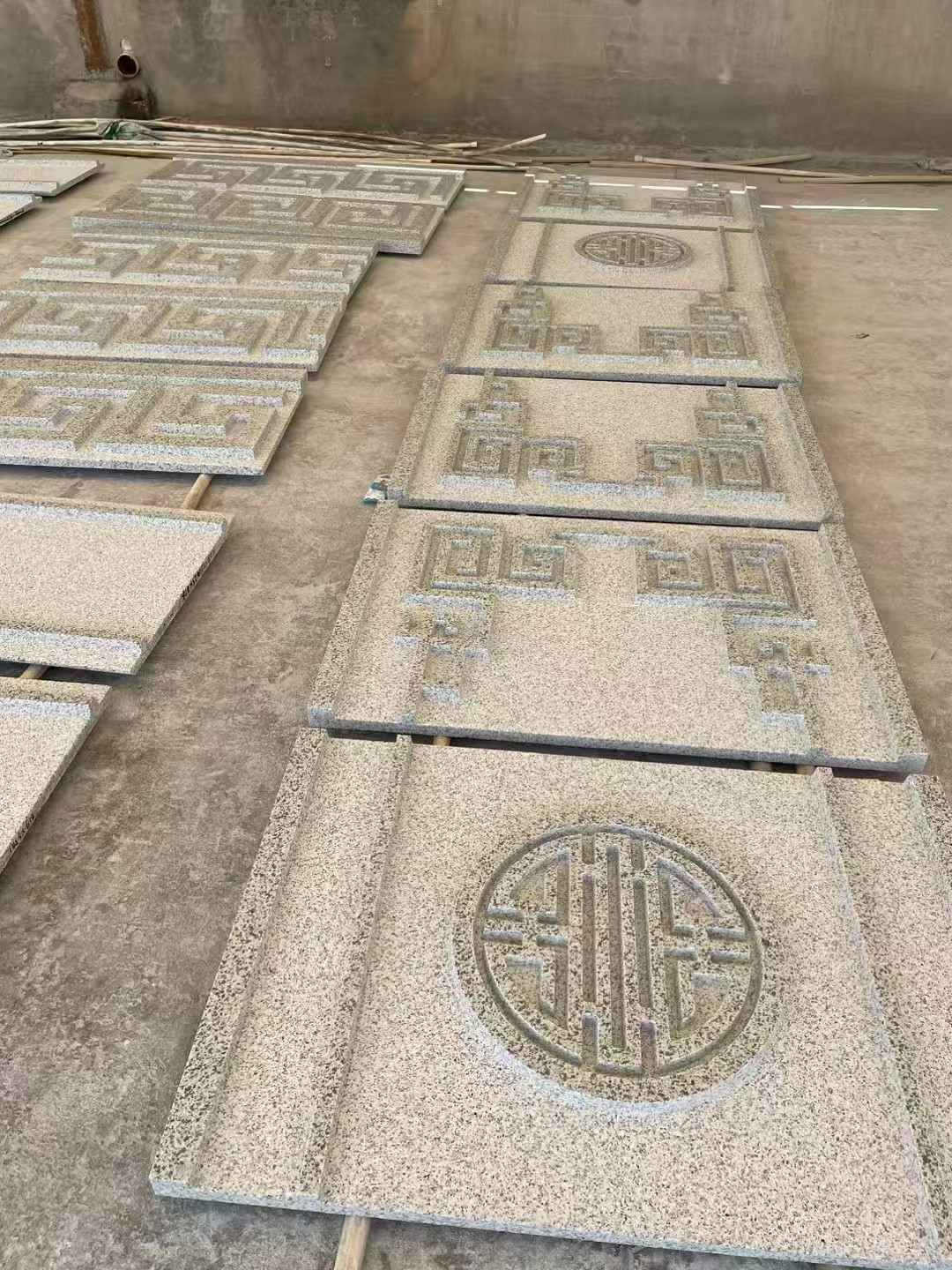 贵州 白麻花岗岩外墙立面雕刻板